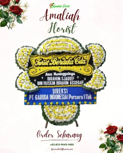 Papan Bunga Duka di Candali